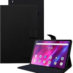 Fastway Executive Leather Flip Cover with Silicone Back Case for Lenovo Tab K10 FHD 10.3 inch Tablet [Model: TB-X6C6F / TB-X6C6X / TB-X6C6NBF] (Black)-image-95