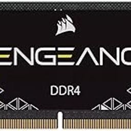 Corsair Vengeance SODIMM 16GB (1x16GB) DDR4 3200MHz CL22 Memory for Laptop/Notebooks (Intel 11th Generation Core Processors Support) Black CMSX16GX4M1A3200C22-image-0