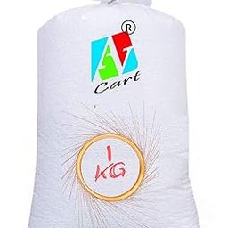 AV CART Premium Bean Bag Filler Lightweight Polystyrene Beads | Soft, Durable, and Eco-Friendly Refill for Bean Bags, Cushions, Soft Toys, Pet Beds, and Crafts | Resealable Packaging (1 KG)-image-2