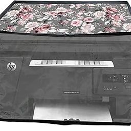 Printer Cover for HP Laserjet Pro MFP M 126 nw Printer with Zipper for Dust Protection , Pink Flower-31
