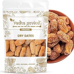 Radha Govind Organic Yellow Dry Dates/Peela Sukha Khajoor (800 Gram)-image-29