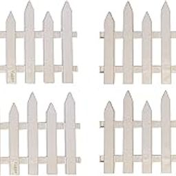 Wonderland ( Set of 4 Self Standing PVC Outdoor/Indoor Garden Fence for Border, Decor Panels, Fencing,Landscape,Picket Edging-image-84