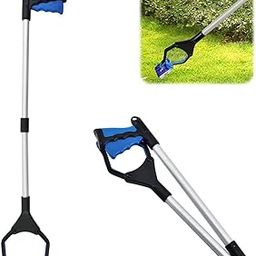HASTHIP® 32" Foldable Litter Picker Long Arm Litter Picking Equipment Rubbish Pick Up Hand Tool Reaching Aids Grabber Tool for Elderly-picture-14