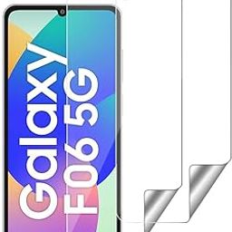 WOW IMAGINE Unbreakable Nano Film Glass Screen Protector for Samsung Galaxy M06 5G | Galaxy F06 5G [ Flexible like a Screen Guard, Harder than a Tempered Glass ] - Pack Of 2-1