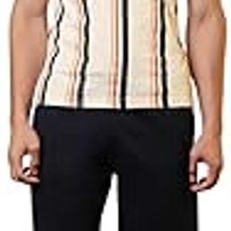 Men Half Sleeve Regular Fit Print Pattern Pure Cotton Round Neck Garment Kit-88