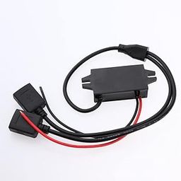 CLUB BOLLYWOOD Auto Vehicle Voltage Reducer DC-DC Boost Converter 8-60V to 5V Step Down Voltage Regulator 3A/15W, Dual USB Cable Adapter | Vehicle Electronics & GPS-image-23