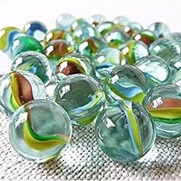 WAAOME® (Marble kanche 200 Pcs) Kanche Marble Glass Playing Balls-Kanche-Goli-Traditional Indian Game-Glass Stones,kanche Toy(AB437)-image-19