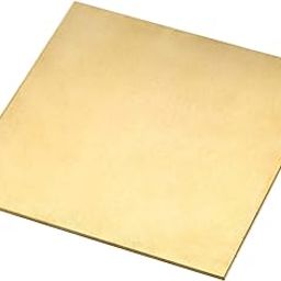 WOFICRET Brass Sheet, Solid Brass, Metal Sheet, Used for Making Engraving DIY Crafts, Decoration Hobbies, Home Decoration, Easy to Process and Cut,0.5×200×200mm-image-53