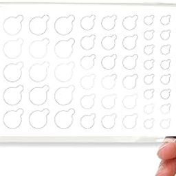 BLOCKED Webcam/Camera Vinyl Covers | Low-Tack Restickable Webcam Sticker | Multiple Sizes | White 57-Pack Tabbed (Ultra Glossy)-image-70