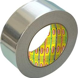 Mario Aluminium Foil Tape – Silver Tape –, 48mm (2 inch) Width, 20 mtr Length – 1 Roll – Heavy-Duty Foil Tape for Air Duct Sealing, HVAC, AC Ducting, Pipe Insulation & High-Temperature Applications-30