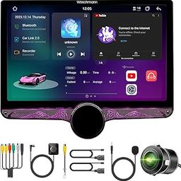 Woschmann DiamondCar AndroidSystemTouch Screen10.1In|with Fan|4GB/64GB|4th Gen|4Core|QLEDDisplay|Single Knob|GPS&Bluetooth|WiFi&FM|SteeringControl|Ahd Camera Included(Wireless Android Auto&Car Play)-picture-12
