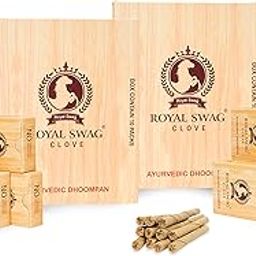 ROYAL SWAG Ayurvedic & Herbal Long Bidi Smoke, (Pack of 20 X 20 Bidi Sticks Per Pack) Stop Nicotine Craving Tobacco Free Dhoompan Helps in Quit Smoking - (400 Sticks)-image-98