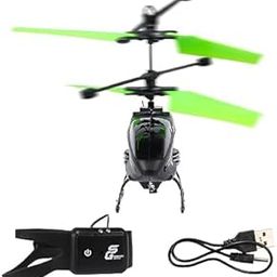 BARASH See Ever Outdoor & Indoor Flying Helicopter with Hand Induction Watch | Electronic Radio RC Remote Control Toy | Helicopter with 3D Light & Safety Sensor for Kids(Multi Color)-picture-14