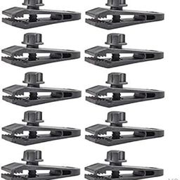 SAZ DEKOR 30 Piece Heavy Duty Camping Tarp Clips Tent/Awning Clamps with Thumb Screw-image-72