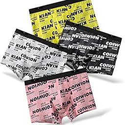 Presents Mens Ultra-Soft Ice Silk Strechable Underwear (Multicolour)-40