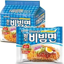 Paldo Bibimmen Spicy Korean Noodles, 130 grams x 5 packs-image-49