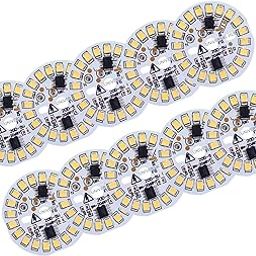 UNIVERSAL HUB 9 Watt DOB (Direct on Board) Raw Material of Warm White LED Bulb PACK OF 10-image-40