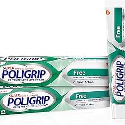 Super Poli-Grip Original Formula Zinc Free Denture Adhesive Cream, 2. 4 Ounce (Pack Of 2)-picture-29