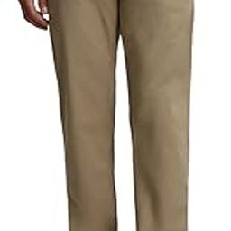 Men's Slim Fit Solid Cotton Blend Casual Trousers-picture-36