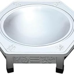 MYADDICTION Fire Pit Brazier Wood Burning Fire Pit Sturdy Compact for Yard Camping Backyard Hexagon Thick-image-22