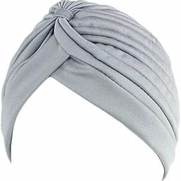 ClikNest Stretchy Pagri Pagree Turban Cap Chemo Head Wraps Cancer Headwear Bennie Twisted India's Hat for Men Women Polyester-46