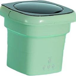CLUB BOLLYWOOD® Portable Foldable Washing Machine Compact Small Washer for Dorm Laundry Sock Green |Washers & Dryers |Washing Machines|Washing Machines|1 Foldable Washing Machine(US Adapter)-image-53
