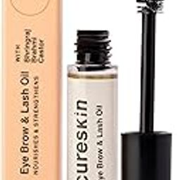 Cureskin Eye Brow & Lash Oil | Nourishes and Strengthens (7 ml) | Eyelash Growth Serum | Lash Serum for Eyelash Growth-30