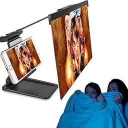 𝐋𝐢𝐦𝐢𝐭𝐞𝐝 𝟏𝟓-𝐘𝐞𝐚𝐫 𝐖𝐚𝐫𝐫𝐚𝐧𝐭𝐲 𝐃𝐞𝐚𝐥 -12-Inch 3D Portable Phone Screen Magnifier | HD Fresnel Lens, Adjustable Holder, Foldable Stand, Eye Protection for Viewing-4