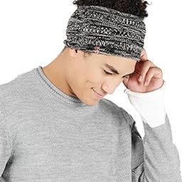 Heathered Knit Woolen Headband Earwarmer-image-26