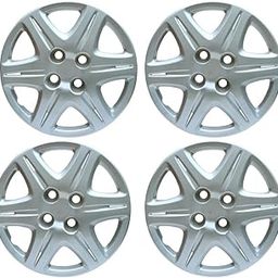 Panewaj 14 Inches Wheel Cover for Honda City ZX Unbreakable Wheel Cap Cover Bolt Fitted in Compatialble for Honda City ZX (Model Year : 2008-2015) Tyre Size R14 (Set of 4) (Silver)-image-26