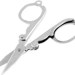 Stainless Steel Small Foldable Scissor for Men and Women Nose Hair Cutting, Moustache, and Beard Grooming Scissor-11