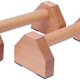 Aculldo Push Up Bar, Inverted Bar, Wooden Push Up, Gymnastics, Strength Training, Fitness, Training, Handstand, Push Stand, Wooden Parallel Bar, Sturdy, Stability, Anti-Slip, L-Sit, Pushup, Inverted, Weight Training, Sports-53