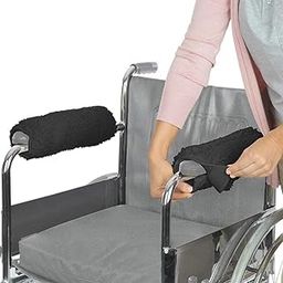 HANNEA® 2Pcs Arm Chair Armrest Pads Soft Arm Rest for Chair Armrest Cover Padding Universal Comfort Support Cushion Accessories for Office Chair, Wheelchair, Toilet Handle-10
