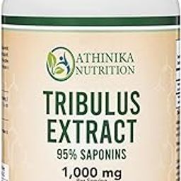 Tribulus Terrestris for Men (Purest 95% Saponin Content) 210 Capsules, 1,000mg Concentrated Fruit Extract (Third Party Tested, Vegan Safe, Non-GMO) for Stamina and Energy-image-64