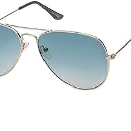 Classic Aviator Shape Silver-Green UV Protection Sunglasses For Men & Women [MA-008-S10 ]-image-90