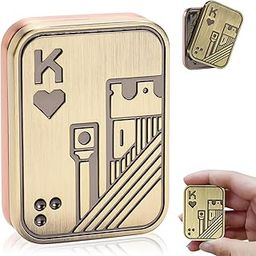 Fidget Slider, Stress Relief Toys Adults, Stress Relief Gadgets with Smooth Rotation, Fidget Board Suitable for Male and Female Poker Hands to Push Cards-10