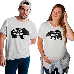 Cotton Tshirt Matching Maternity Tshirt for Women and Men| Maternity Couple Tshirt for Photoshoot|Maternity Dresses for Pregnancy |Maternity Dress for Women (12)-picture-38