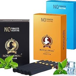 ROYAL SWAG Ayurvedic Herbal Cigarettes 100% Tobacco Free 100% Nicotine Free Cigarettes Regular, Frutta, Mint Flavoured | Smoking Cessation(Pack Of 30)-image-27