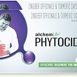 AlchemLife Phytocid-GT® Capsules- Effective Treatment for Indigestion, Heartburn, Gas & Acidity |Natural & Clinically Tested |Non-Habit Forming| Pack of 2 (20 Capsules)-image-68