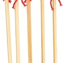 5pcs Ear Cleaner Ear Care Bamboo Lovely Doll Head Earpick Art Curette Toiletry Kits-image-3