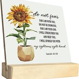Sarvada Decor Christian Quote Wood Plaque,Home Living Room Bedroom, Farmhouse Shelf Office Decor, Boho Inspirational Gifts For Women Sister Friend-image-53