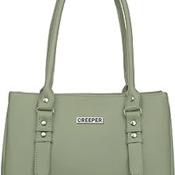 Creeper Women's Vegan Leather Design Handbags Shoulder Hobo Bag Ladies Purse (Large)-17