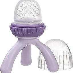 b.Box Silicone Fresh Food Feeder - Ideal for Safe Feeding - Gentle on Gums with Easy to Grip & Hygienic - Peony Purple-26