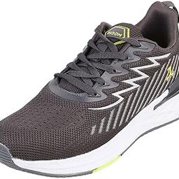 Men Mesh Material Lace-up Walking Shoes-picture-4