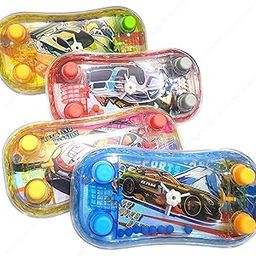 SHAKTISM Kuromi,Space, Car Theam Water Ring Toss Game, Handheld Water Pinball Toy, 4 Button, Water Game for Kids (Racing Car Random Design)-image-76