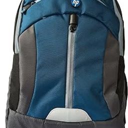 Premium Polyster and Nylon Green Trendsetter Backpack-image-55
