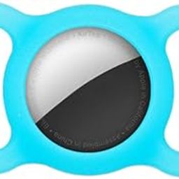 Squif Airtag Case for Pets, Dogs, Cats | Airtag Case Cover with Pet Collar | Protective Silicone Case with Collar Compatible with Airtag (Torqouise)-image-8