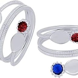 Toe Rings for Women Traditional Silver Oxidised Toe Rings Set Bichiya for women-image-26