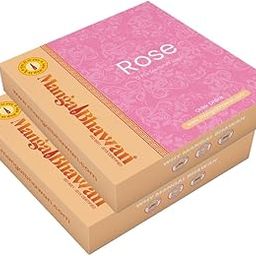 Mangal Bhawan Rose Sambrani Dhoop Cups | Natural and Pure Havan Cups | Ideal for Pooja, Meditation, Yoga and Home Use (24 pcs)-image-88