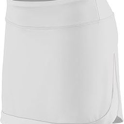 Augusta Ladies Action Color Block Skort, White, Medium-image-2
